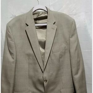 Men's Chaps 2 Button Sports Coat Gray Sz 46 Long